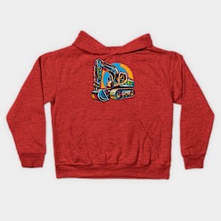 Excavator Kids Hoodie